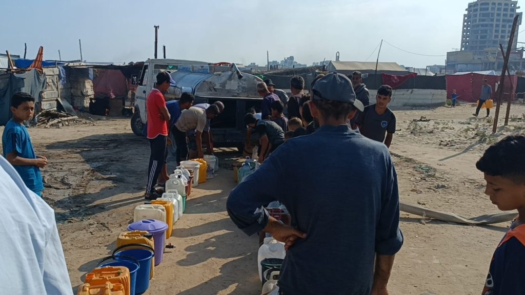 PROGRAM BANTUAN AIR BERSIH MEI 2025 YANG DIBERIKAN 9 JUNI 2025 KARENA SEDANG BANYAK BOM DI UTARA